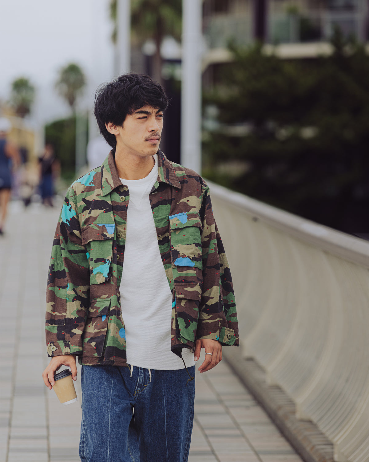 W.A.T.W- BDU JACKET / Diana (WE ARE THE WOODLAND CAMO)