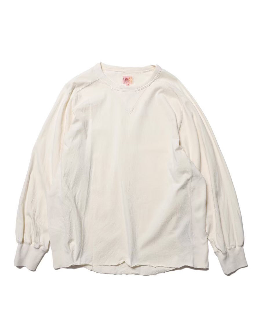 Freedom LongSleeve Tshirt／Harold (Ivory)