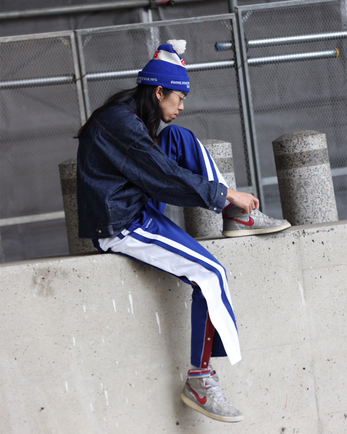 BasketJerseyPants／Warren (Blue)