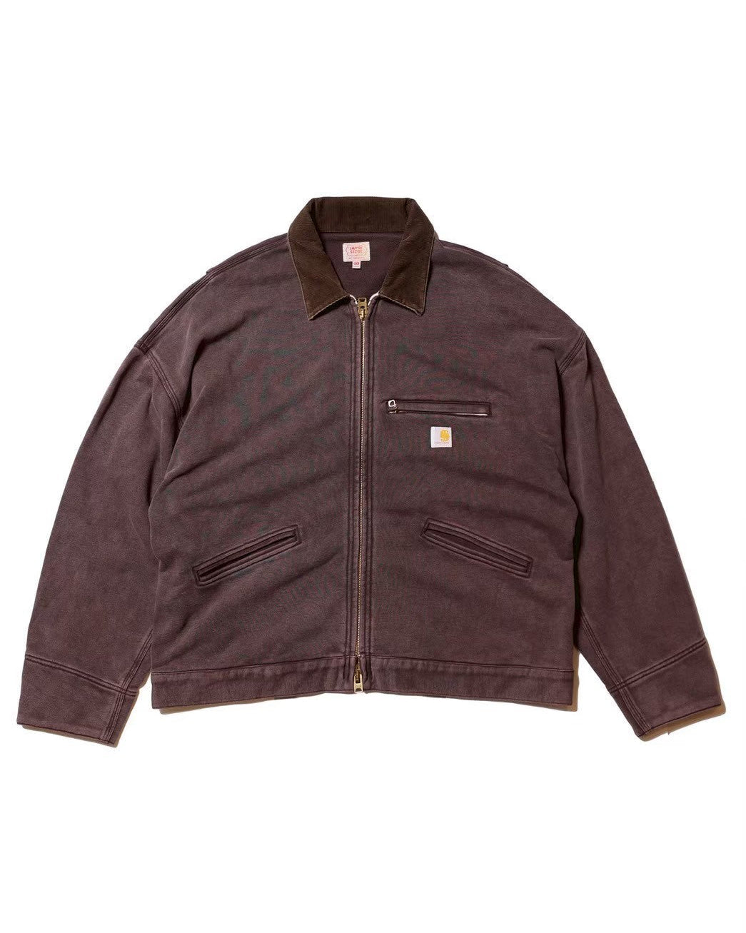 Double Zip Work Jacket / Bobby (Brown)