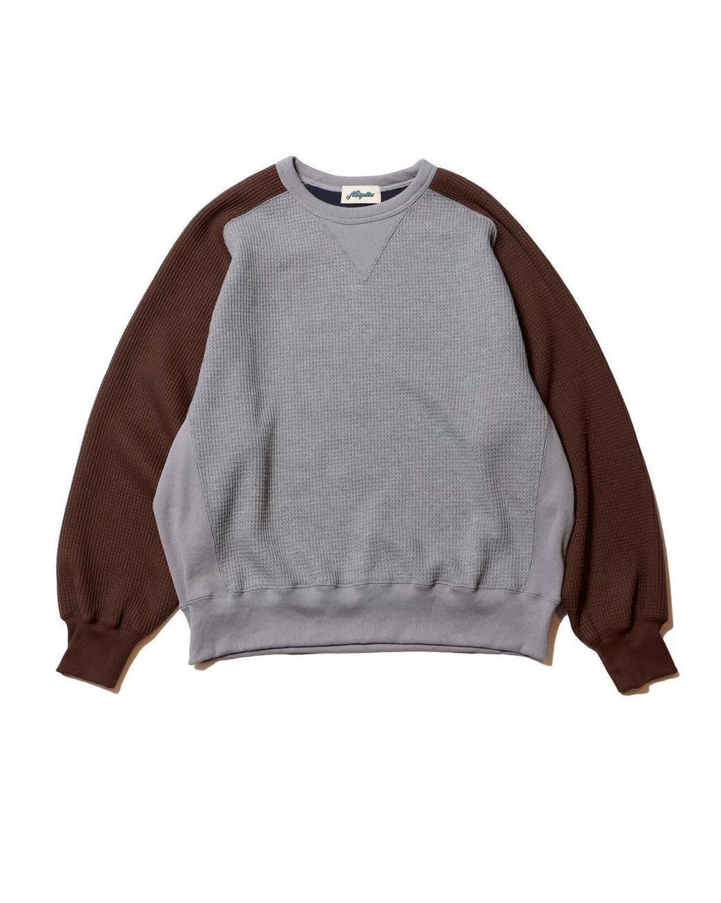 GOKU Warm Fleece F.Crew / Joe (Gray×Brown)