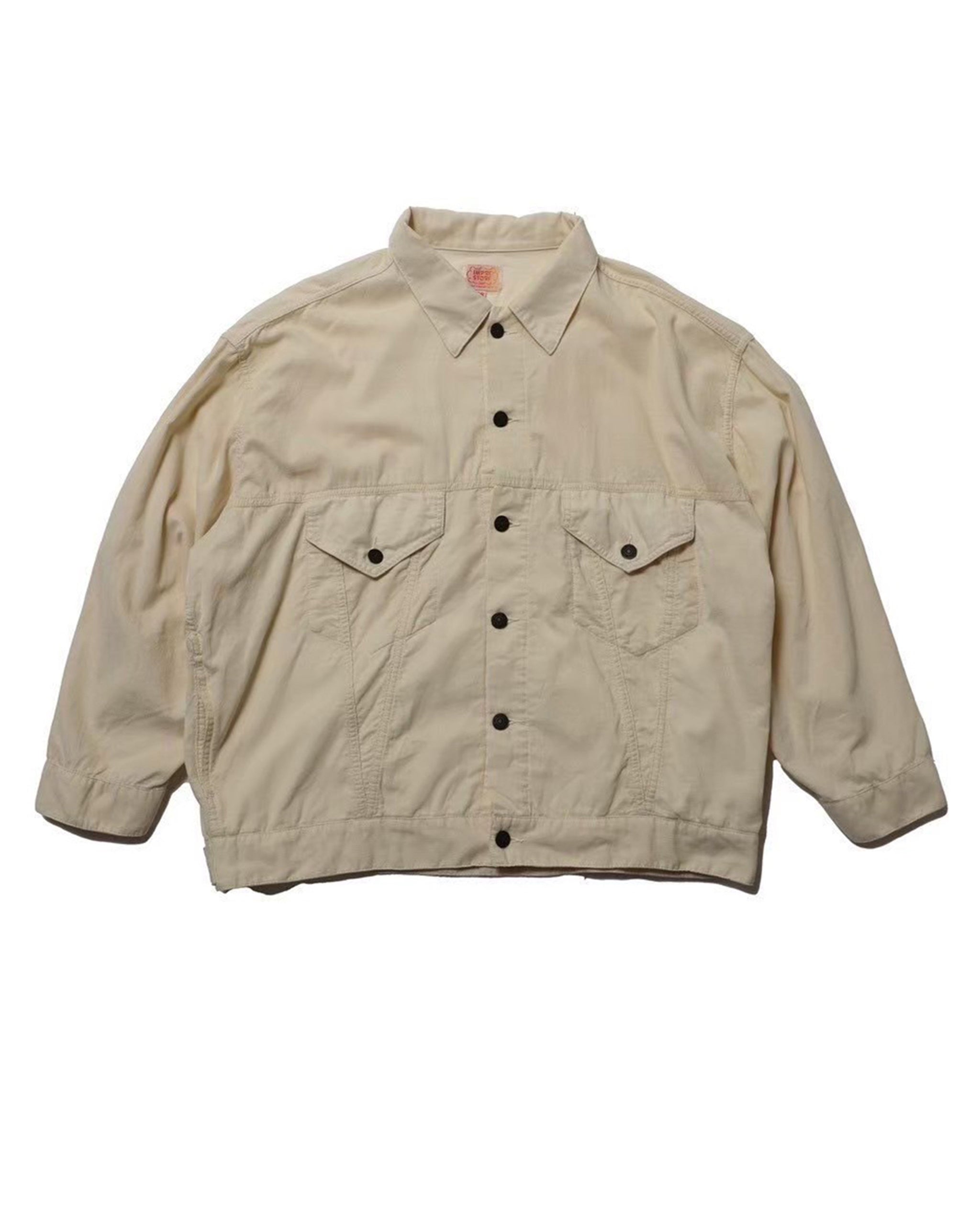 20W Corduroy Trucker Coat / Mary-20W Corduroy (Ivory)