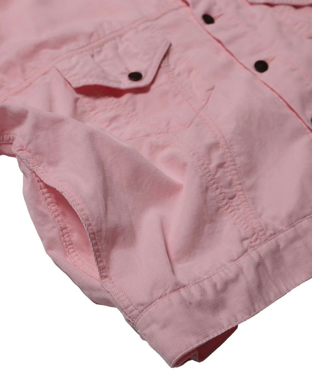20W Corduroy Trucker Coat / Mary-20W Corduroy (Pink)