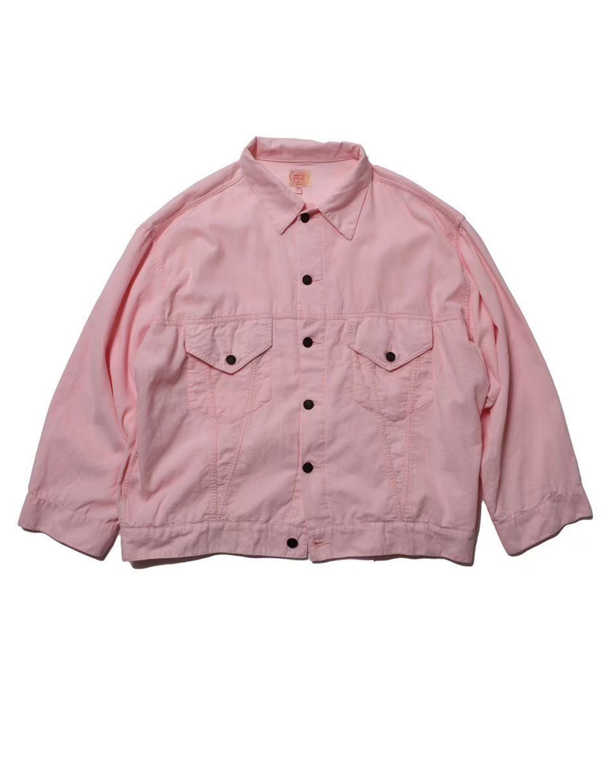 20W Corduroy Trucker Coat / Mary-20W Corduroy (Pink)