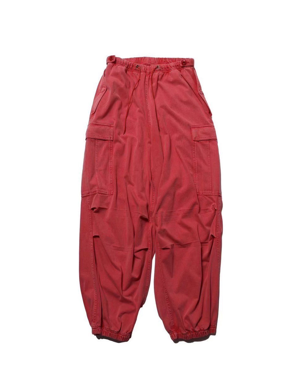 Easy Trousers / RANDY t-cloth V.D (faded Red)