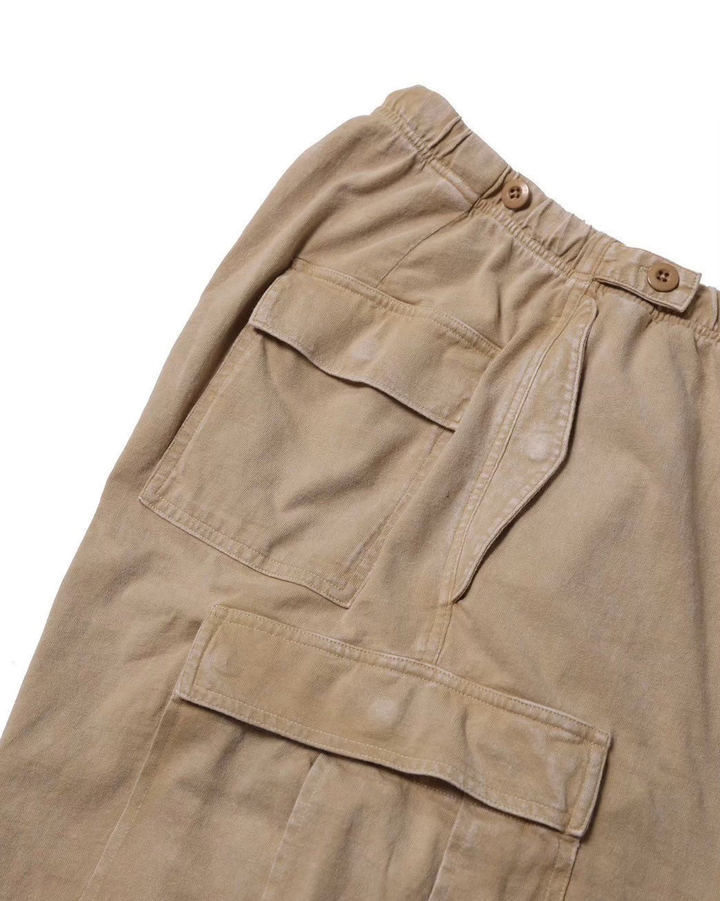 Easy Trousers / RANDY t-cloth V.D (faded Black)