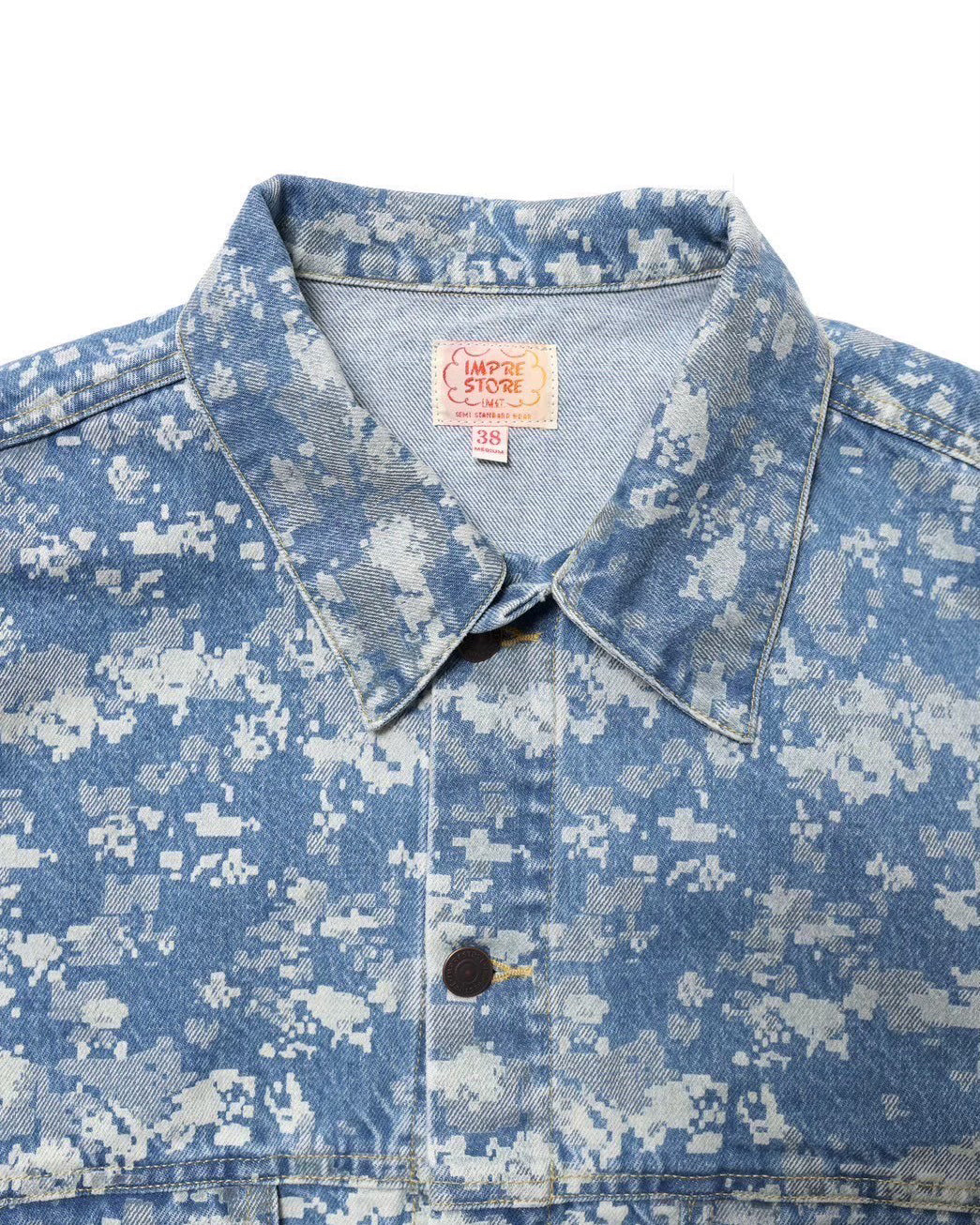 12.5ozTrucker Coat / MARY-Degital Camo (DENIM Degital Camo)