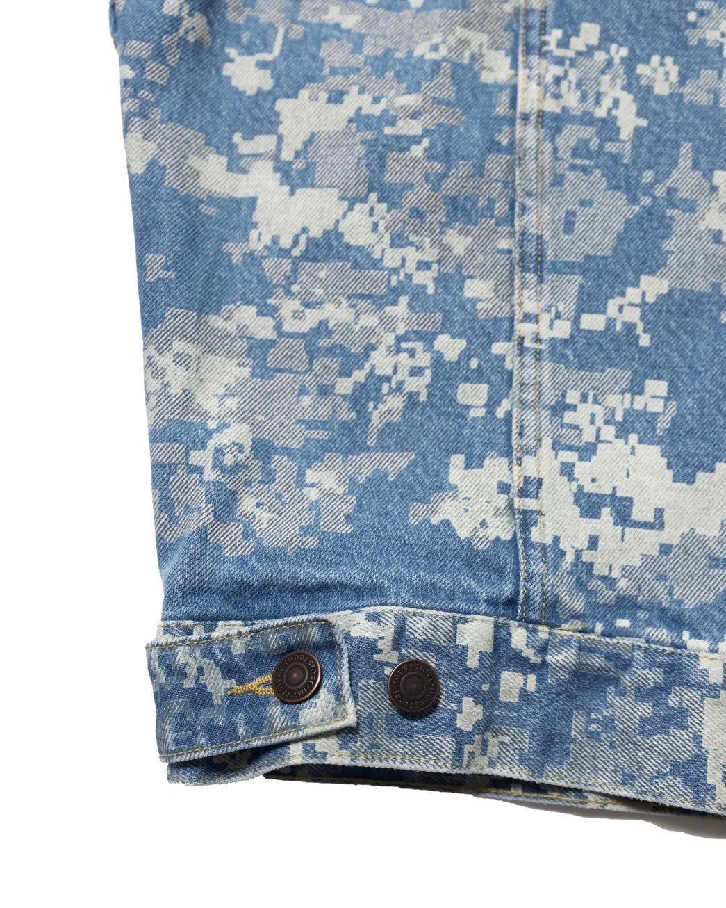 12.5ozTrucker Coat / MARY-Degital Camo (DENIM Degital Camo)
