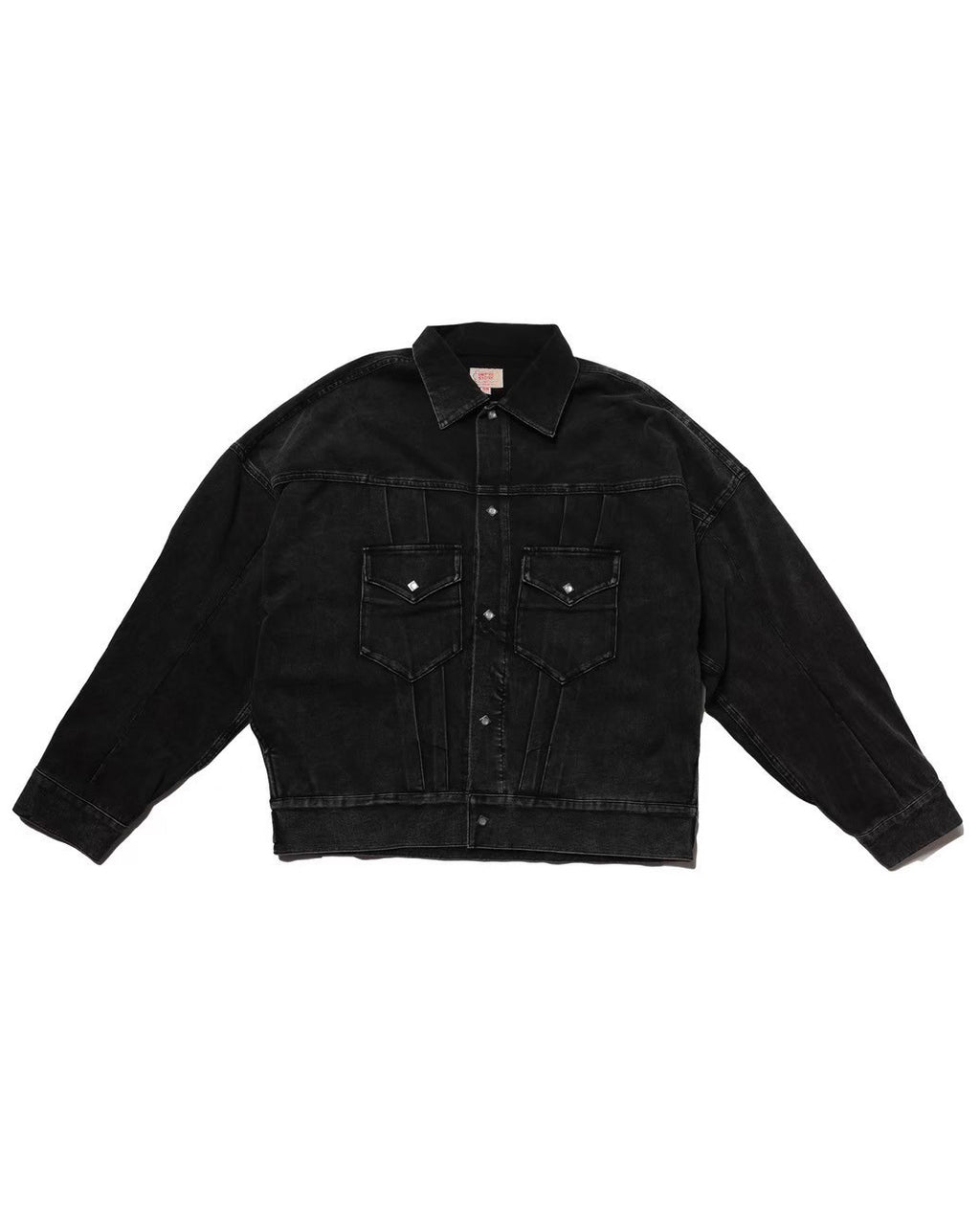 Western Short JKT / Lorraine t-cloth V.D (faded Black)