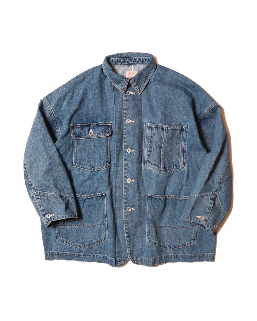 12.5ozDenimCoverall／Geoge (Vintage Wash)