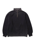 NEEDLE PULLING HURF ZIP SWEAT / Tandino (Black)