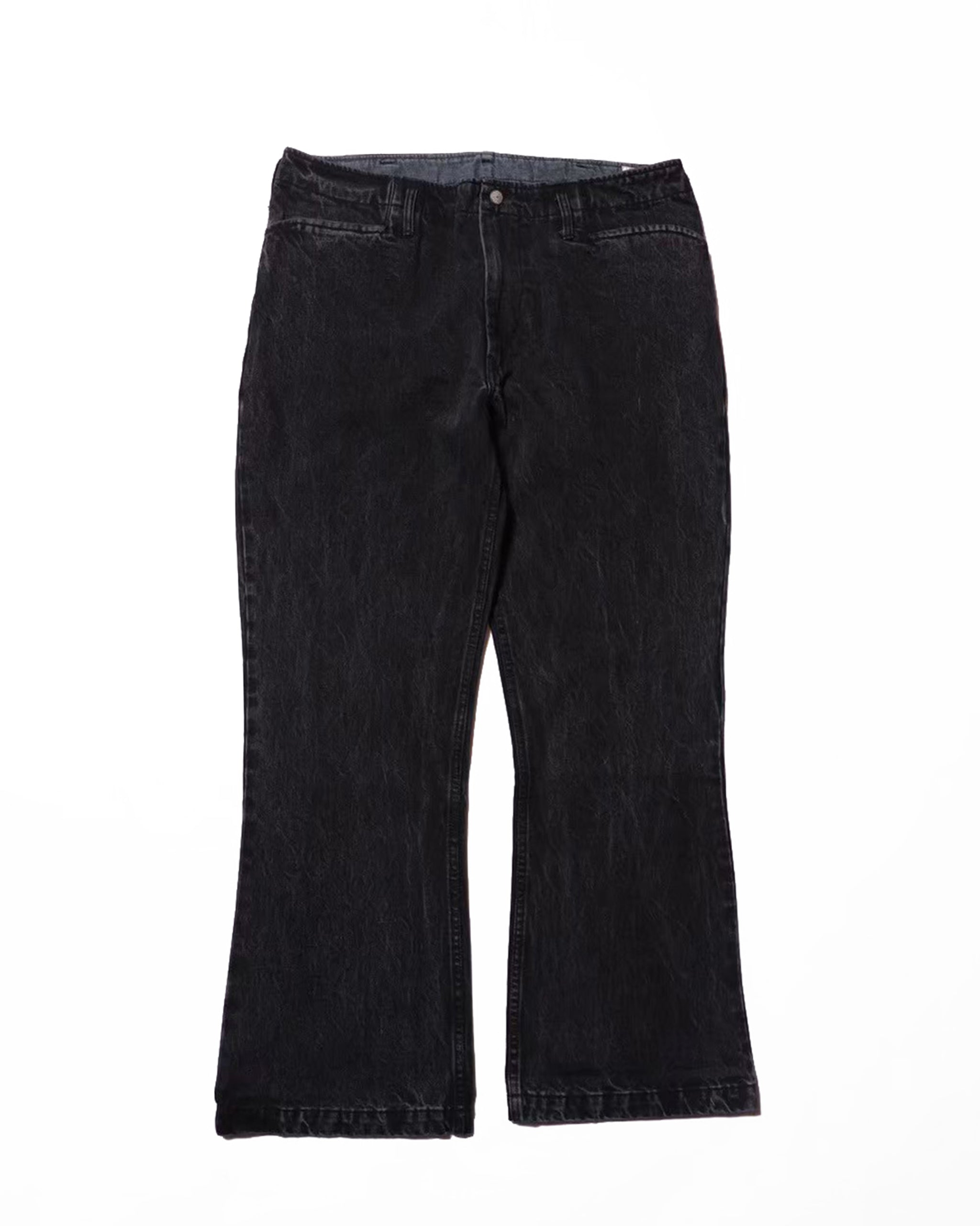 DenimFriscoPants Flare／Barnes (Black)