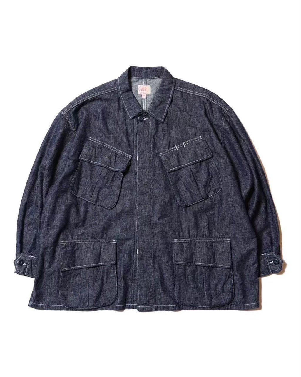 6.5ozDenimBduJacket／Lou (Indigo)