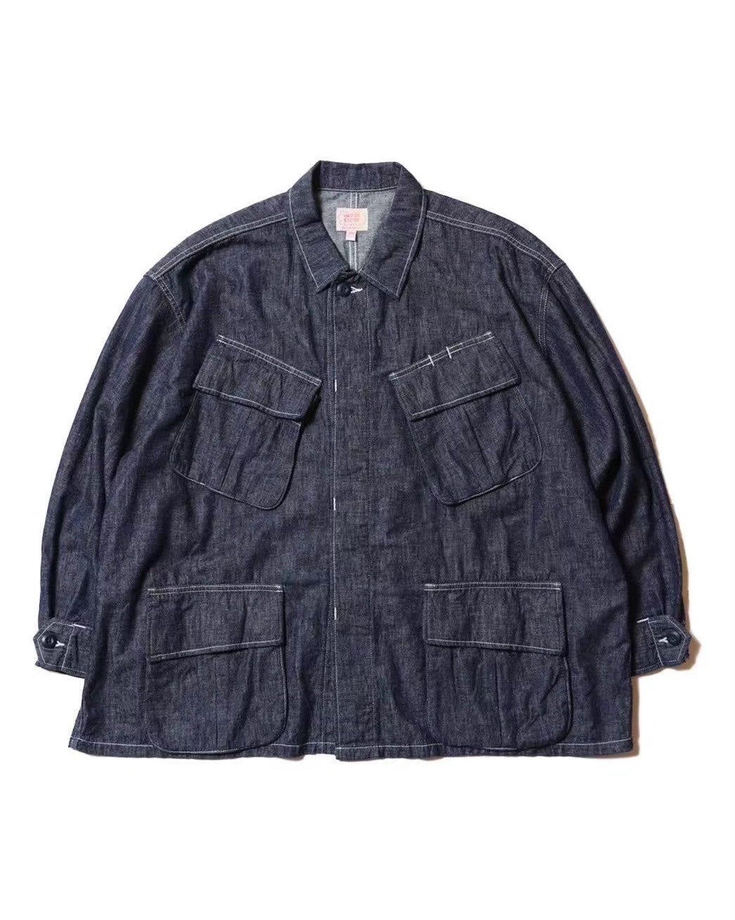 6.5ozDenimBduJacket／Lou (Indigo)