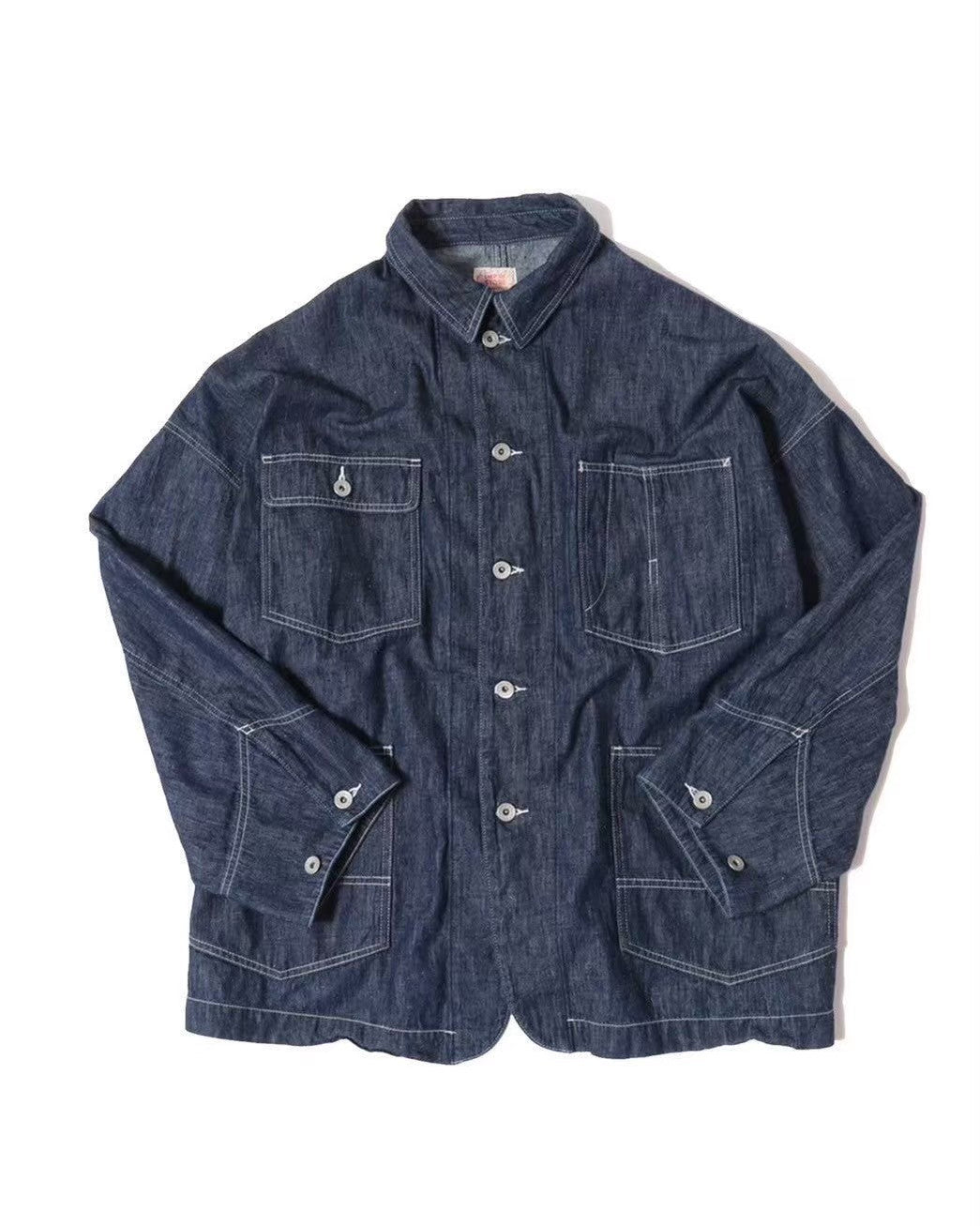 6.5ozDenimCoverall／Granite (Indigo)