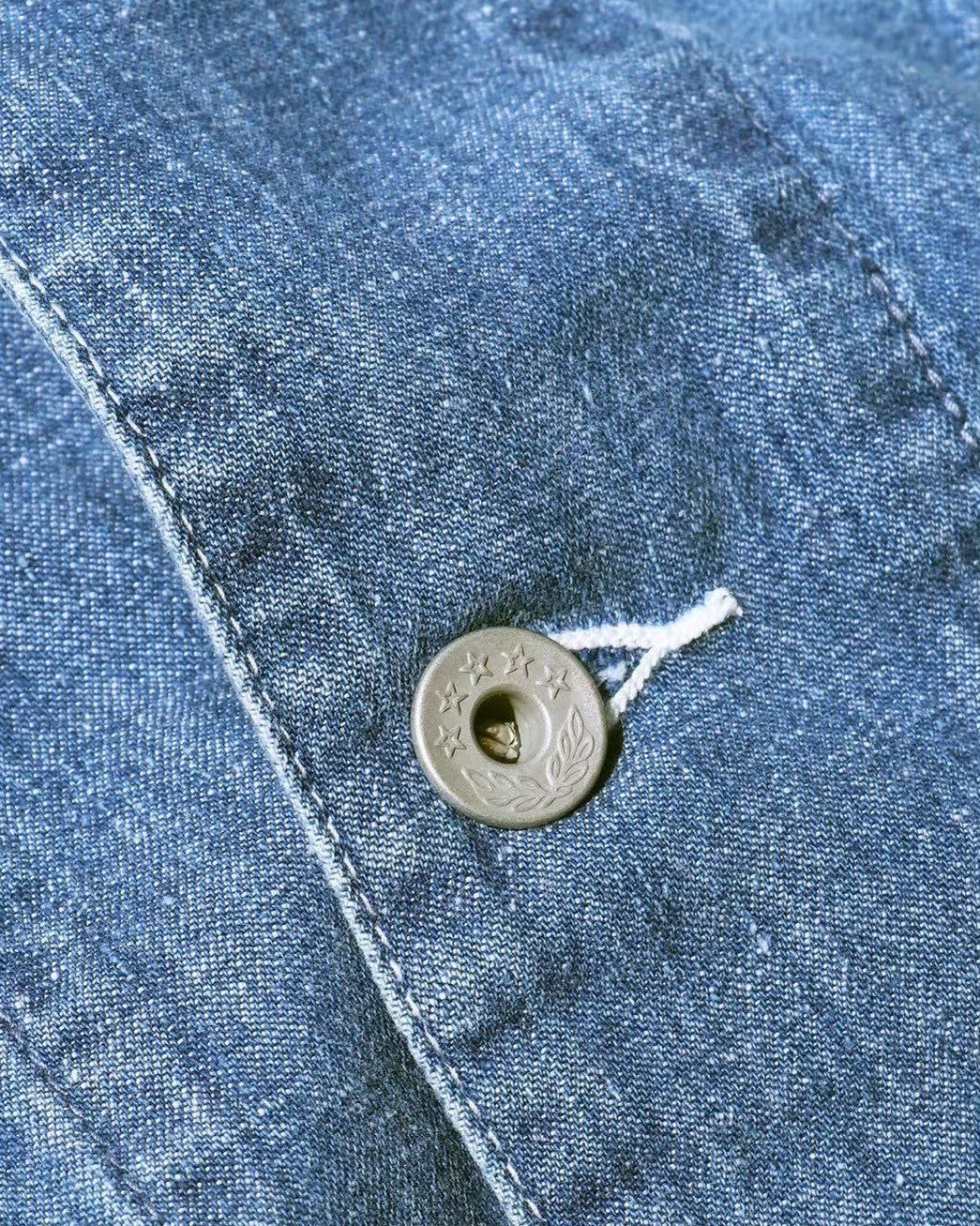 6.5ozDenimCoverall／Granite (Indigo)