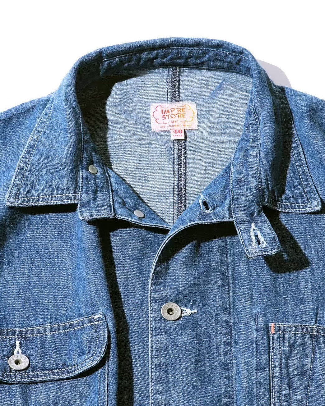 6.5ozDenimCoverall／Granite (Special Wash)