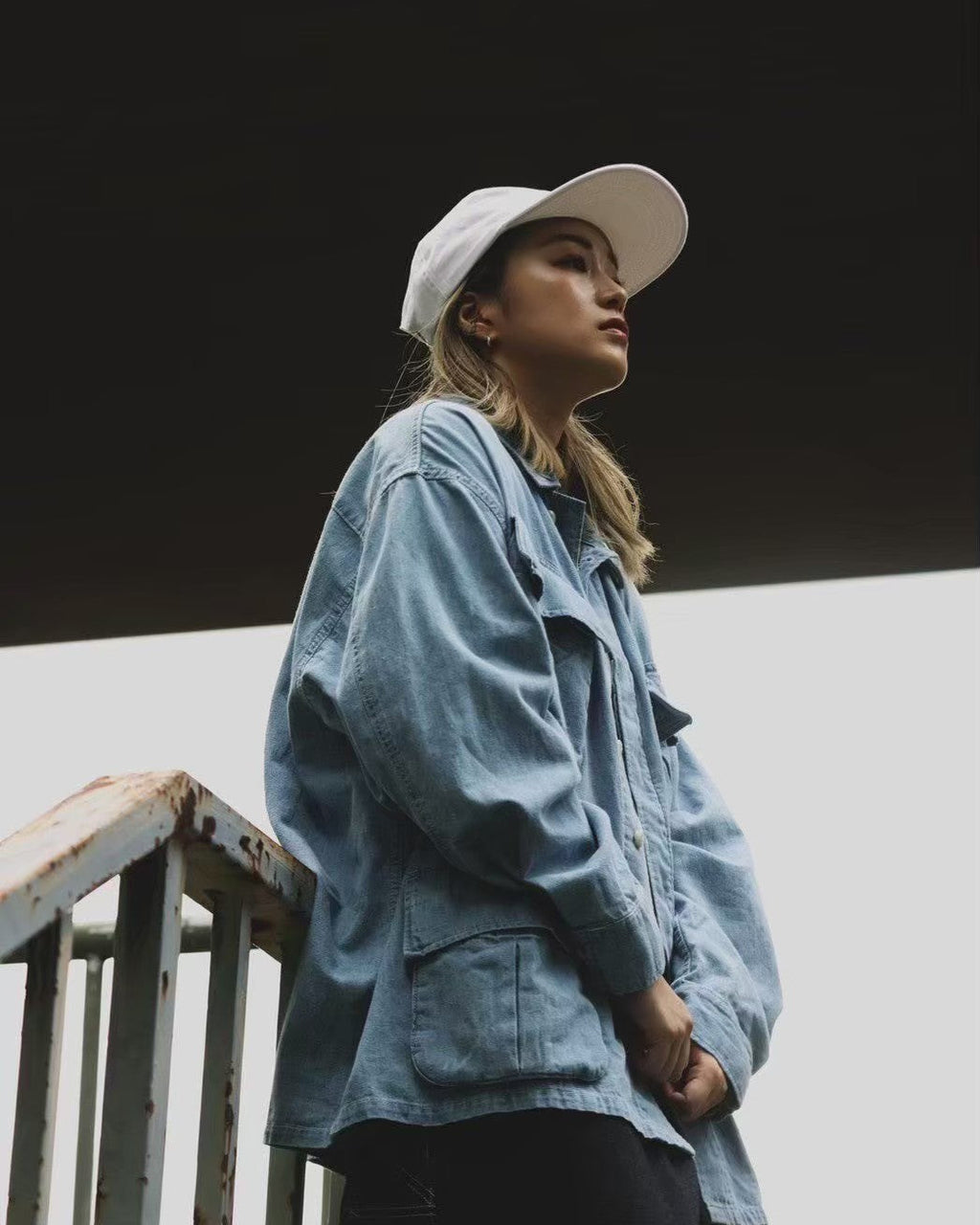 6.5ozDenimBduJacket／Lou (Indigo)