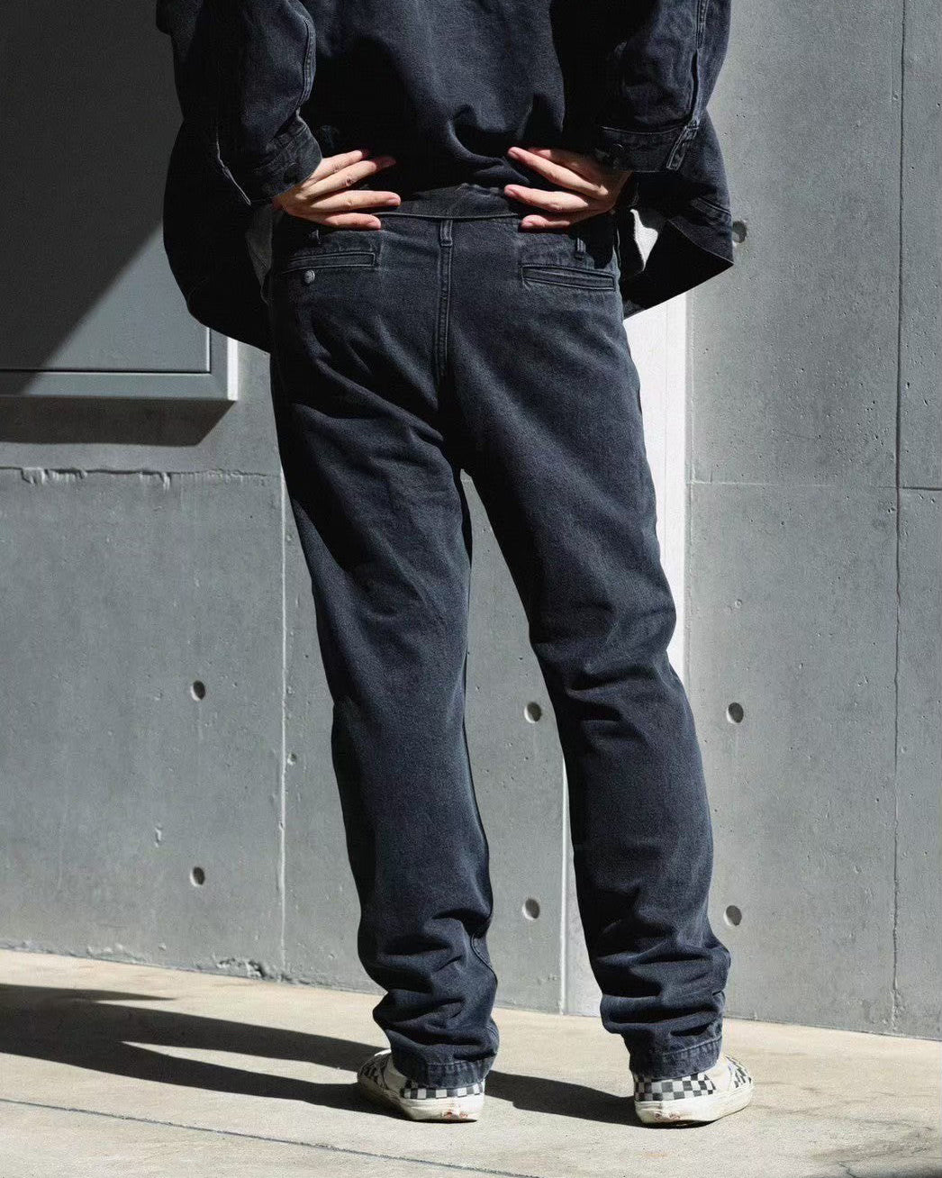 DenimFriscoPants Slim／Healy (Black)