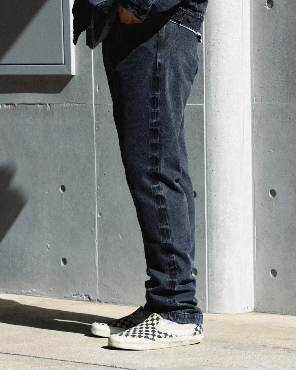 DenimFriscoPants Slim／Healy (Black)