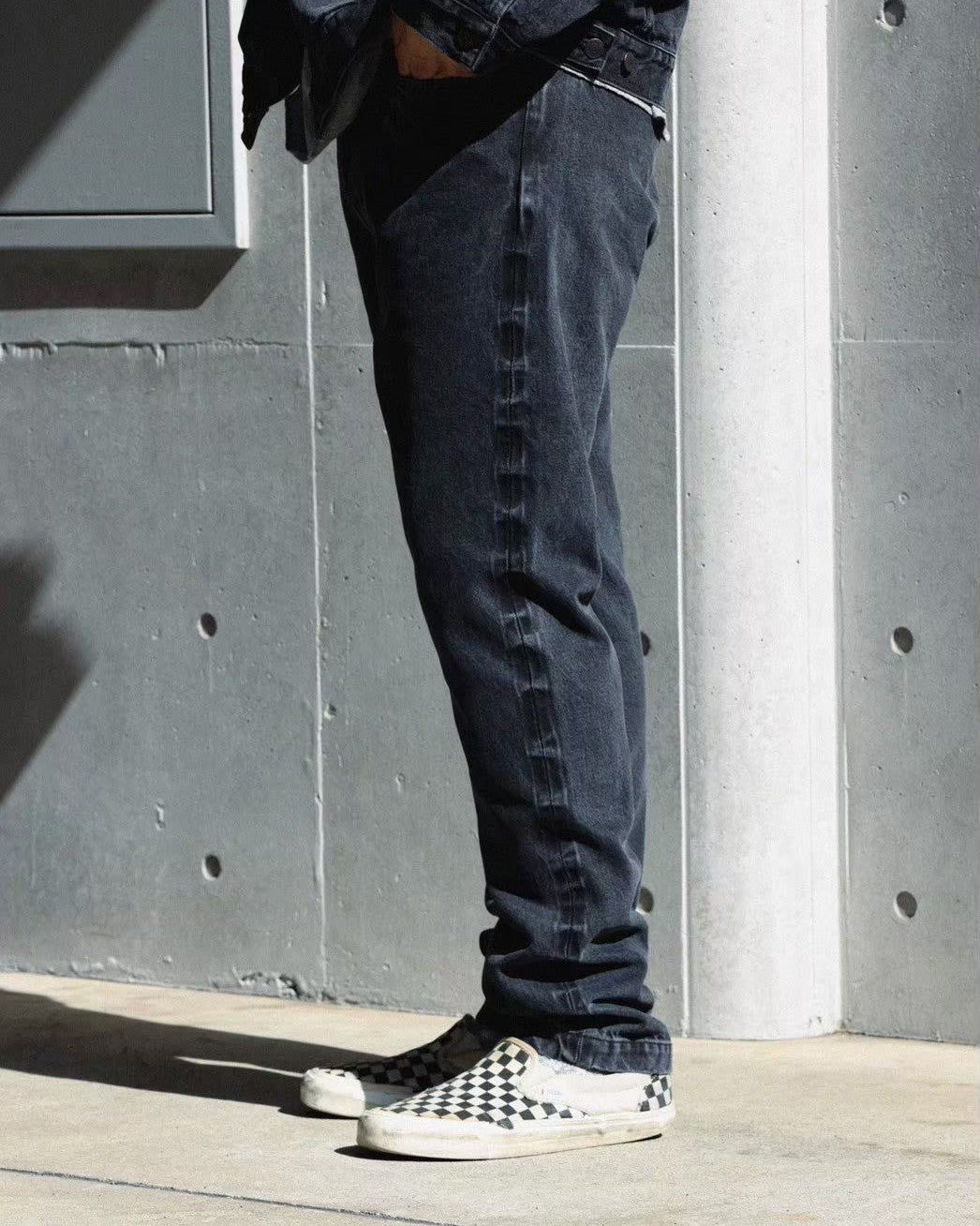 DenimFriscoPants Slim／Healy (Black)