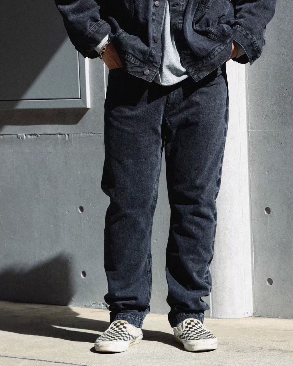 DenimFriscoPants Slim／Healy (Black)