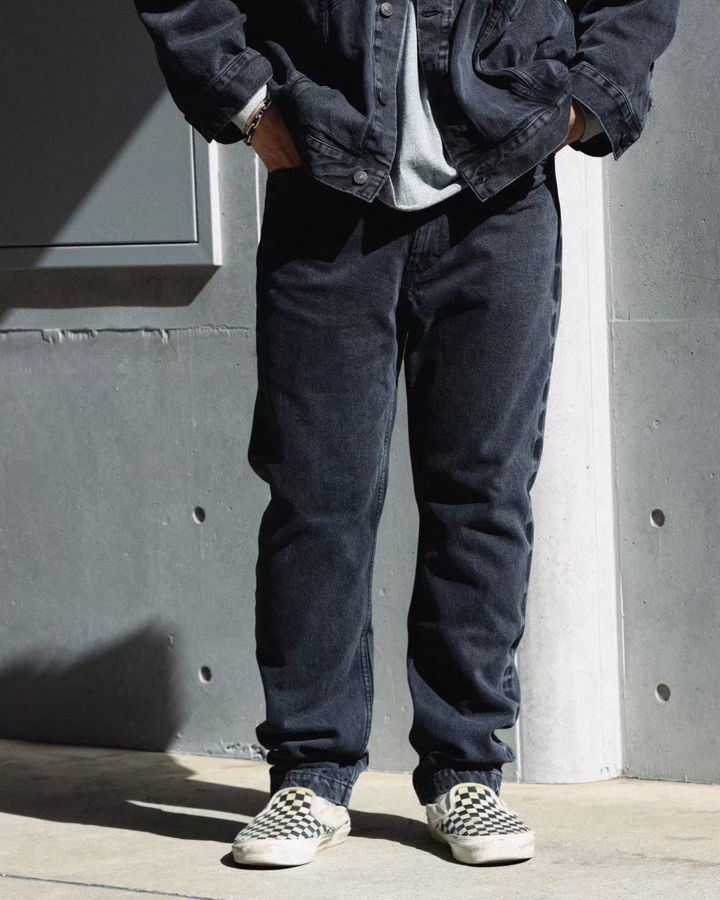DenimFriscoPants Slim／Healy (Black)