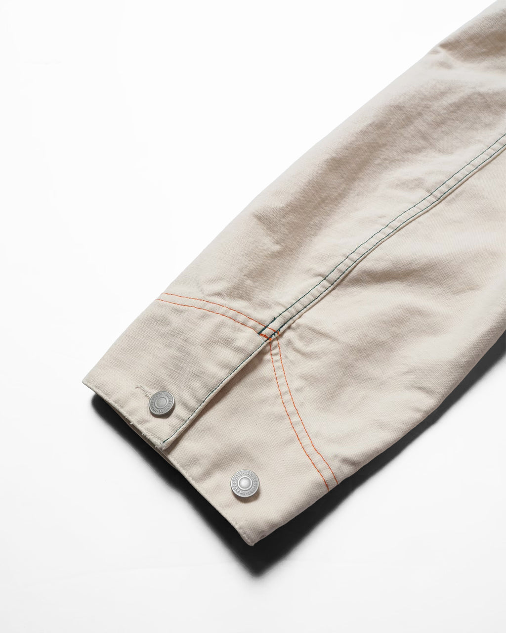 Short length coveralls / Glover ( White Denim)