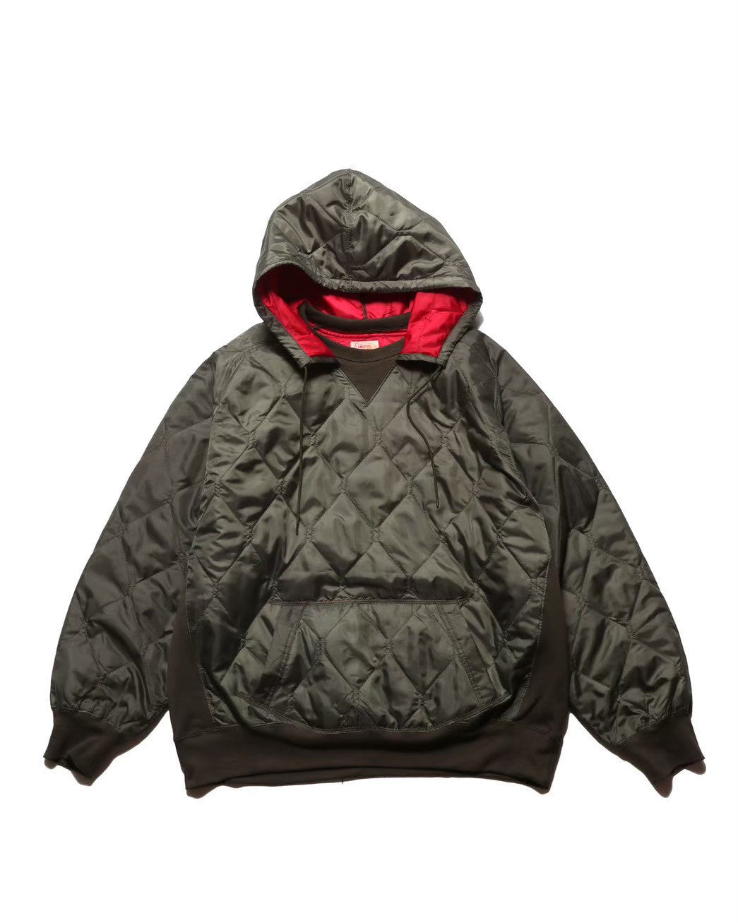 Retrofit hoodie Quilted Padding / McClure (Olive)