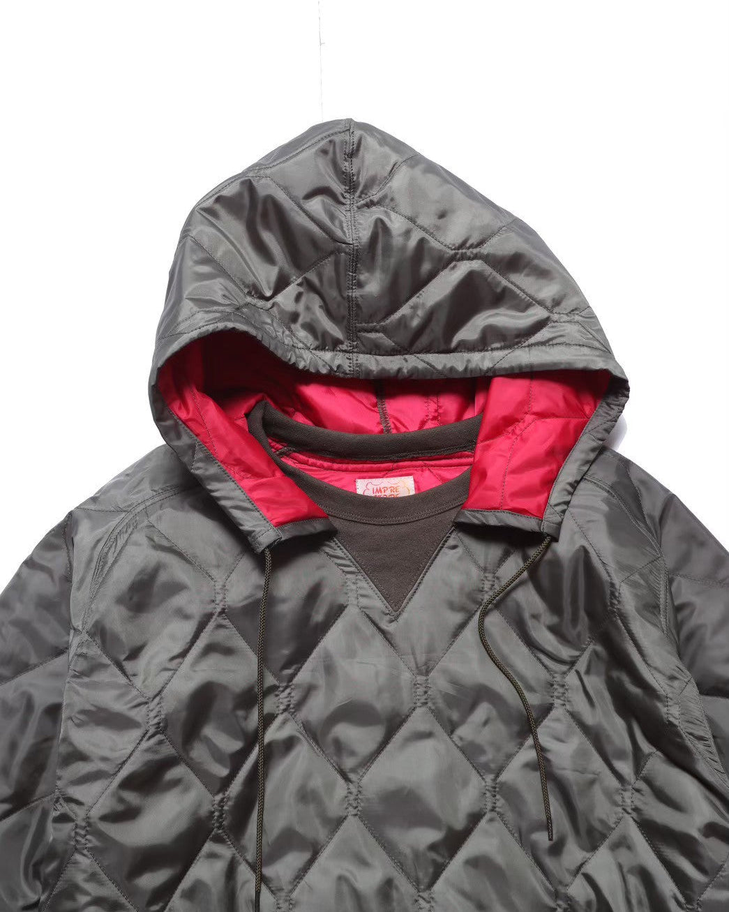 Retrofit hoodie Quilted Padding / McClure (Olive)