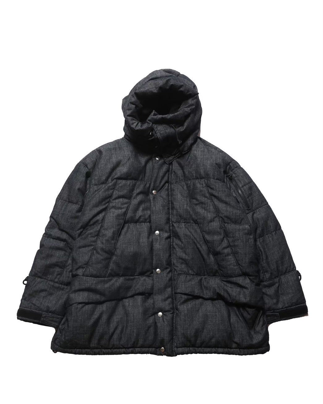 down jacket / Shelly (Black Denim)