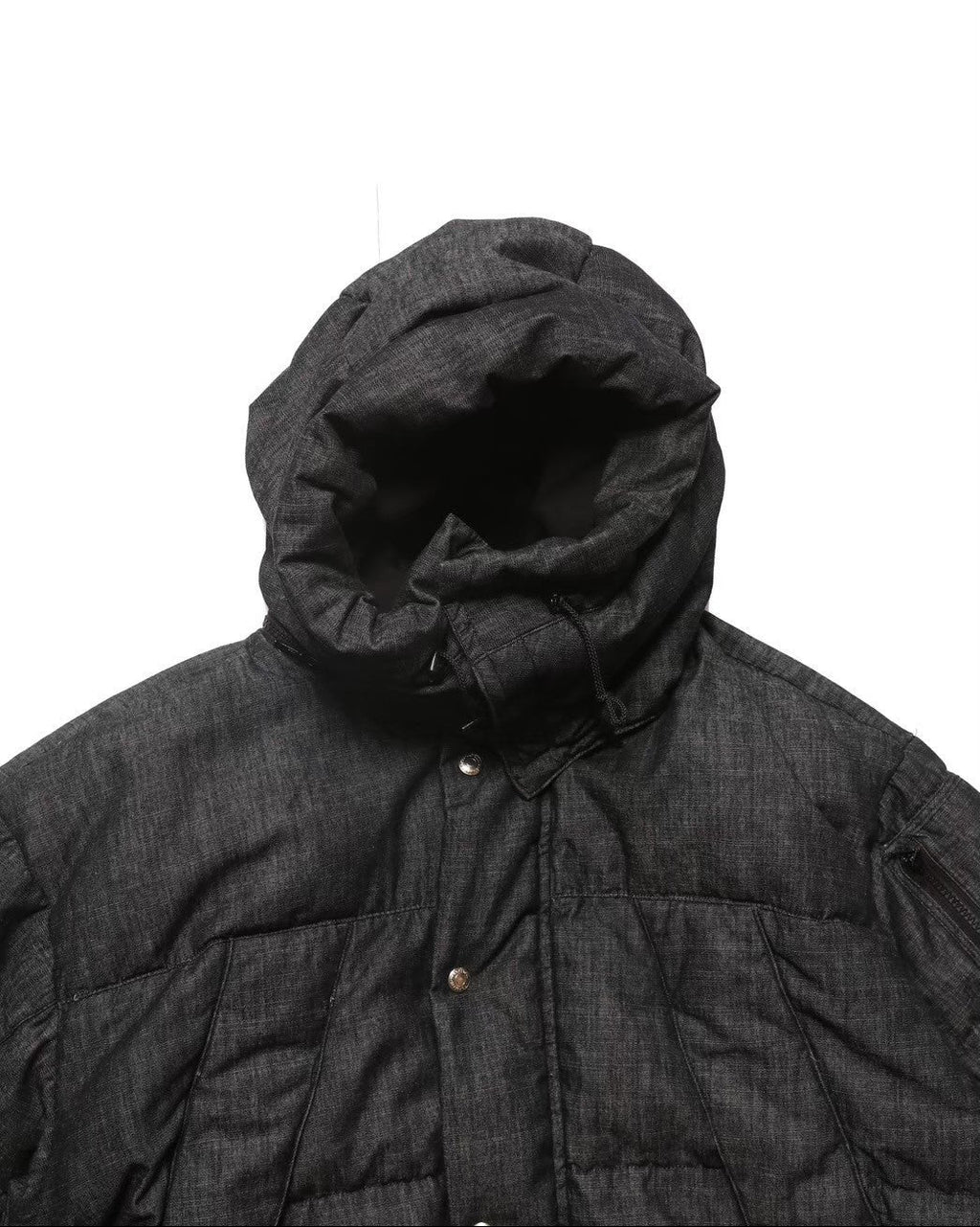 down jacket / Shelly (Black Denim)