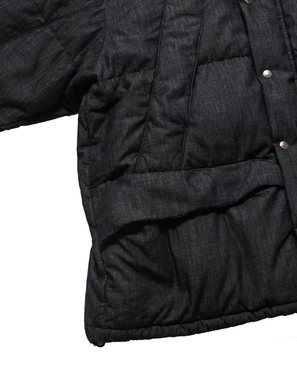 down jacket / Shelly (Black Denim)