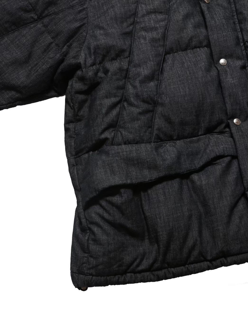 down jacket / Shelly (Black Denim)