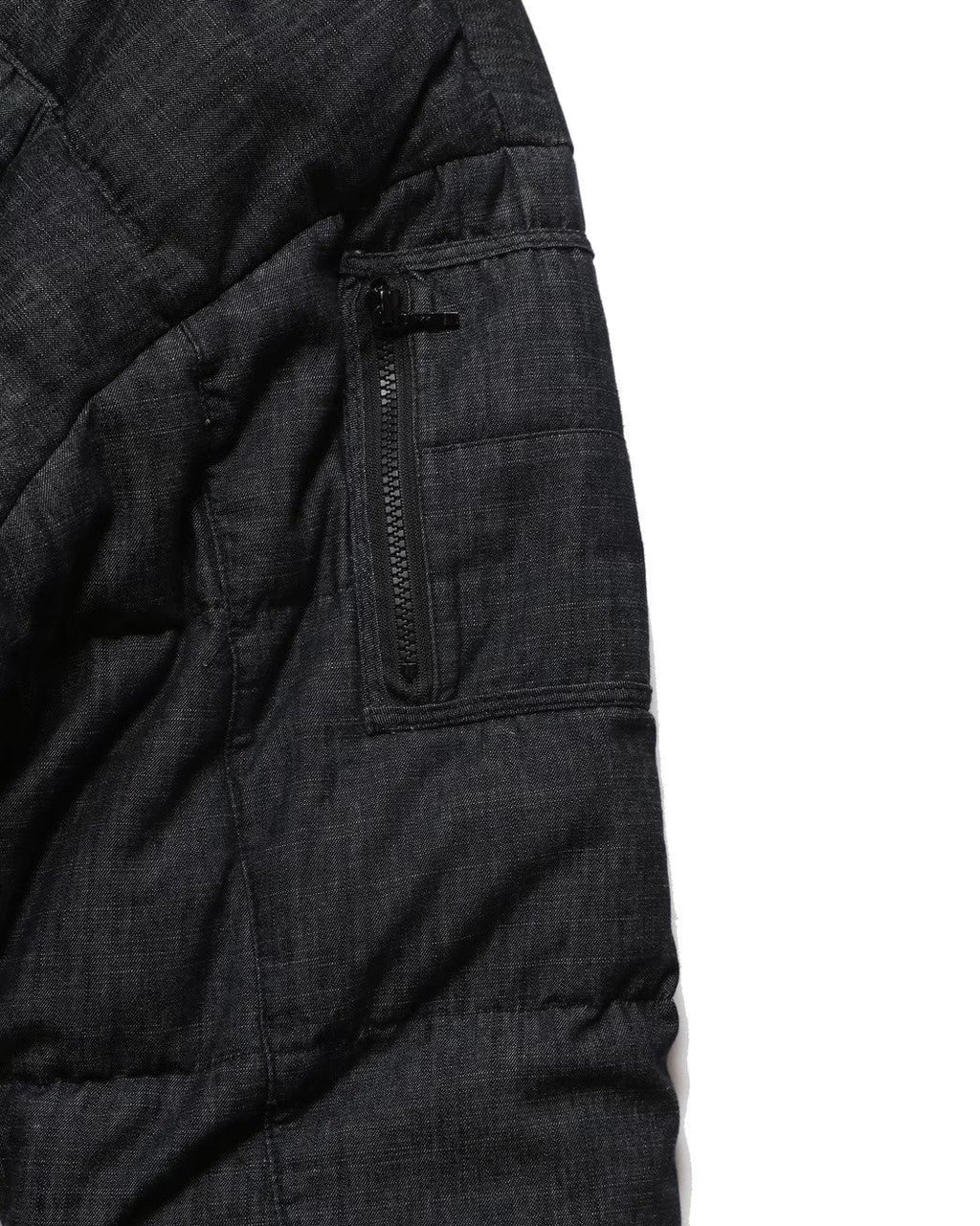 down jacket / Shelly (Black Denim)