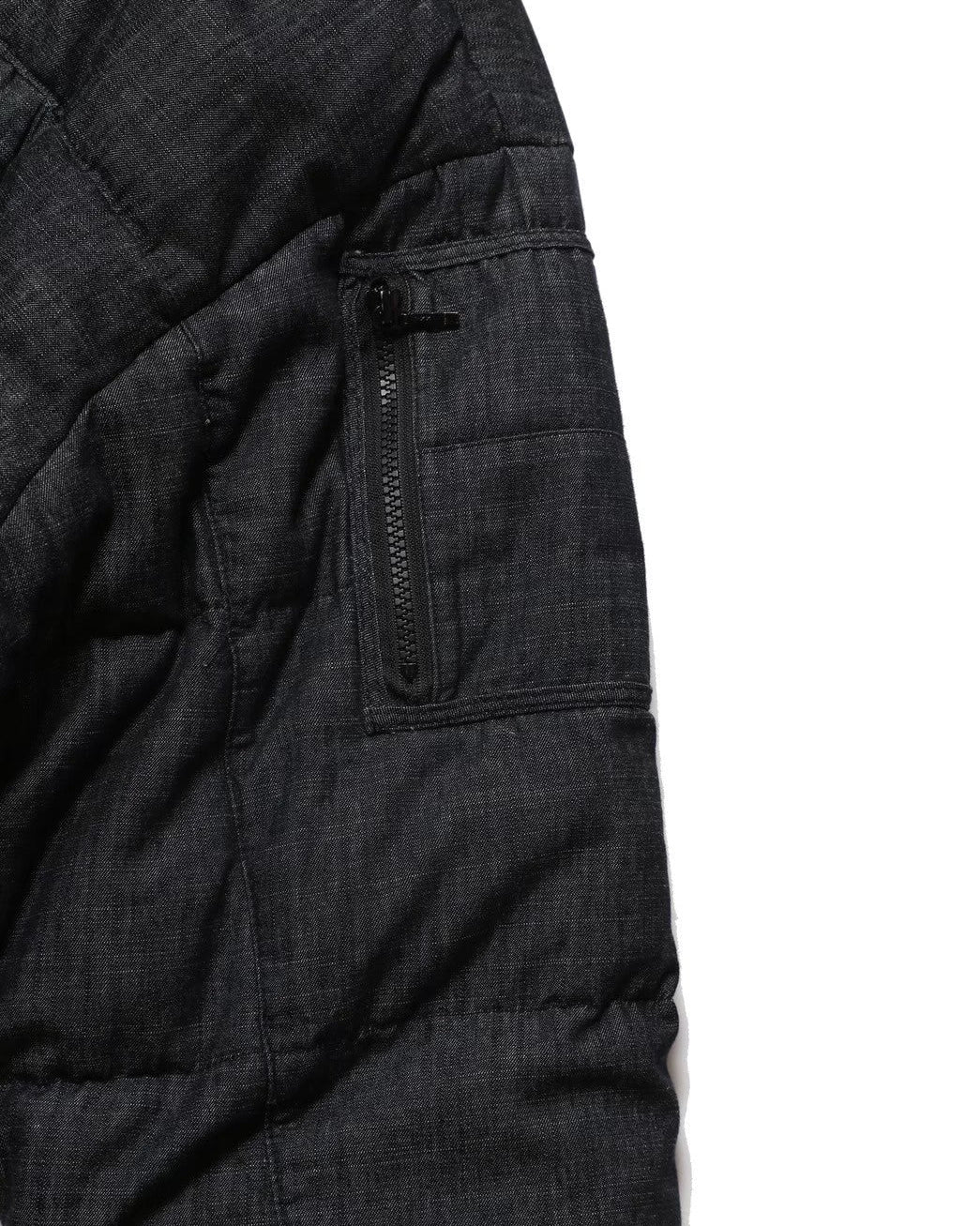down jacket / Shelly (Black Denim)