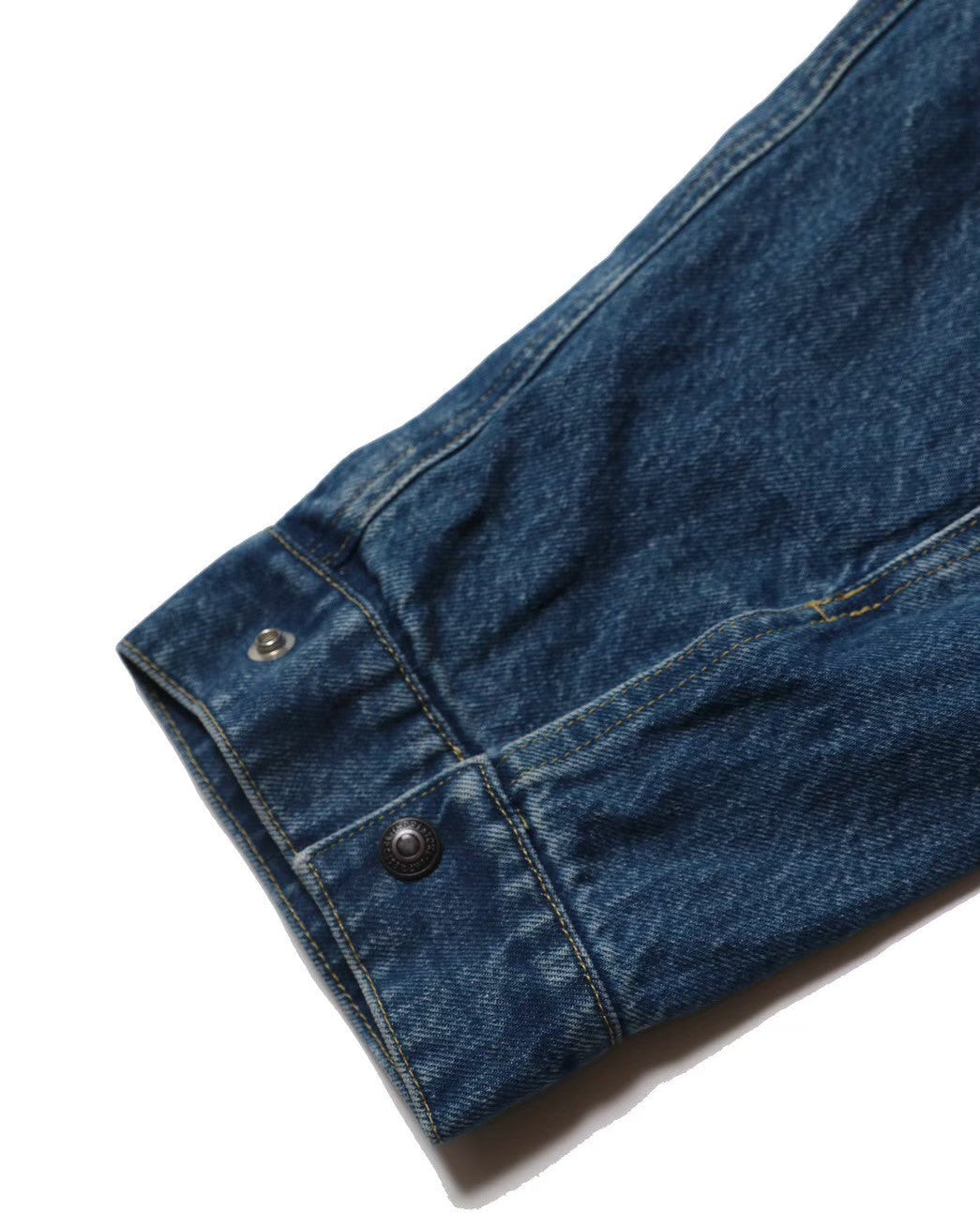 Denim boa jacket / Niki (White Denim)