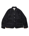 Short length coveralls / Glover (Blue Denim Onewash)