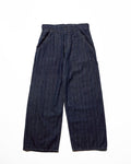 Painter pants (6.5oz selvedge denim)Pinst★ripe / BIFF-6.5oz★ (Blue Denim ★Onewash )
