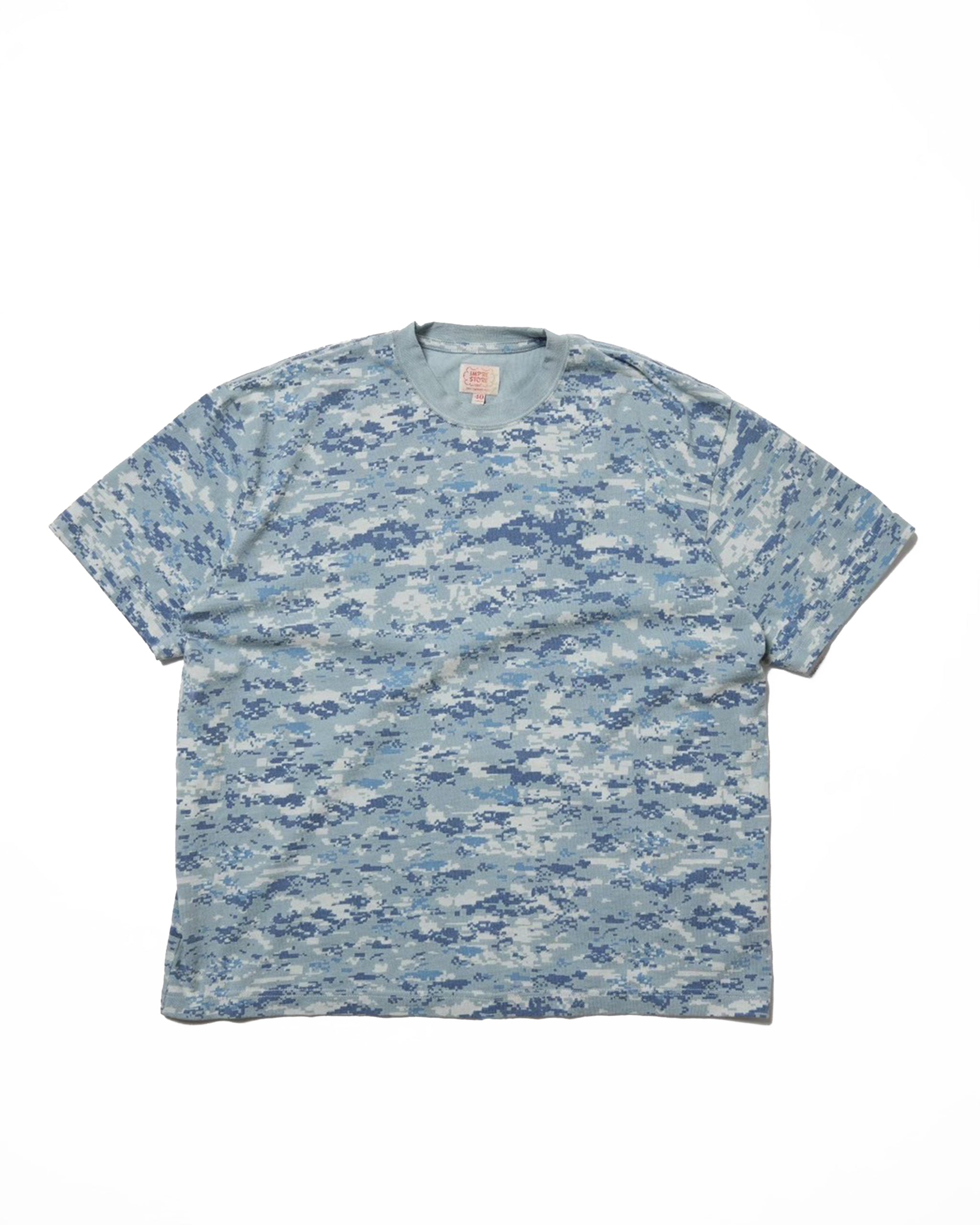 t-shirts indigo Degital Camo / Shy Guy