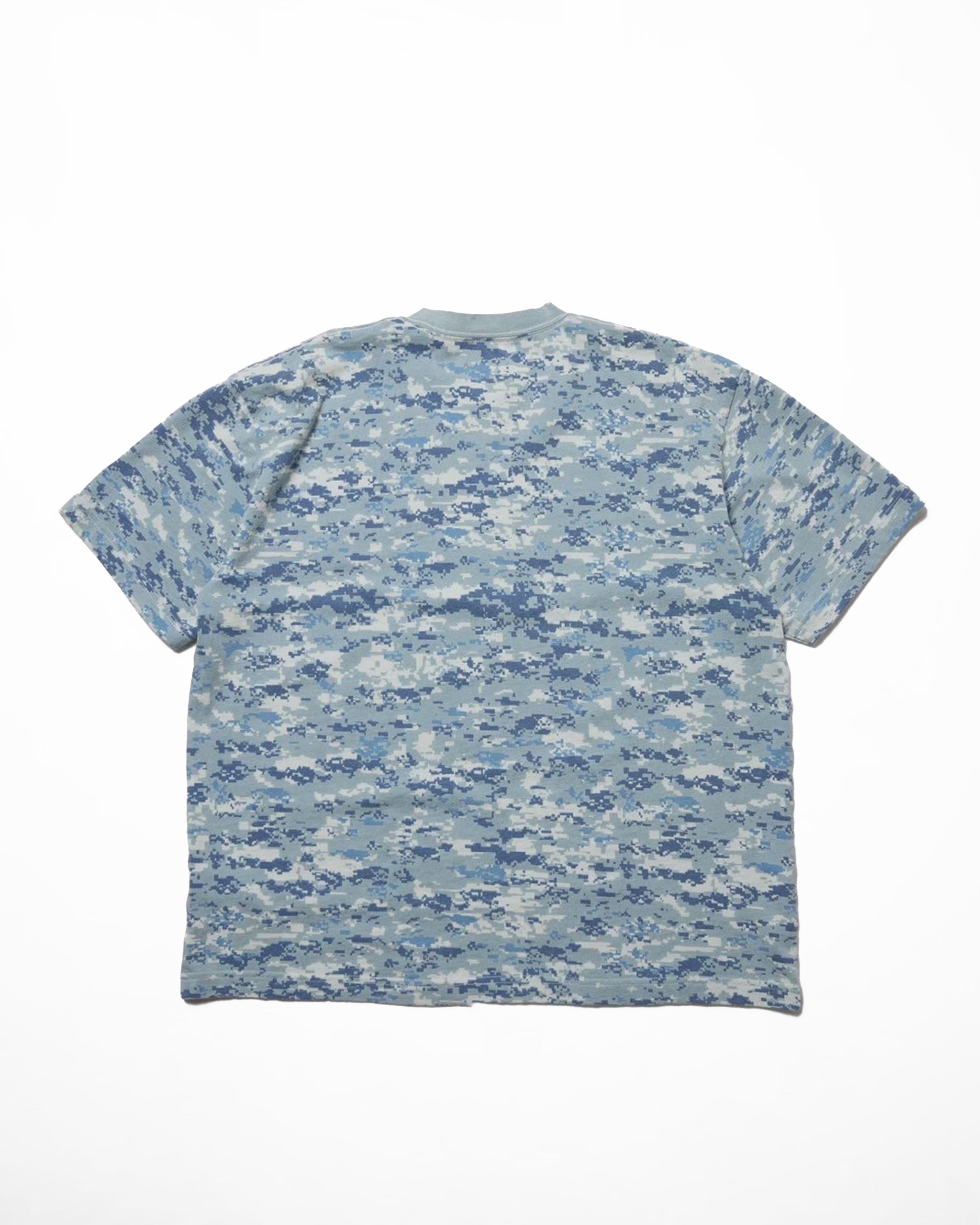 t-shirts indigo Degital Camo / Shy Guy
