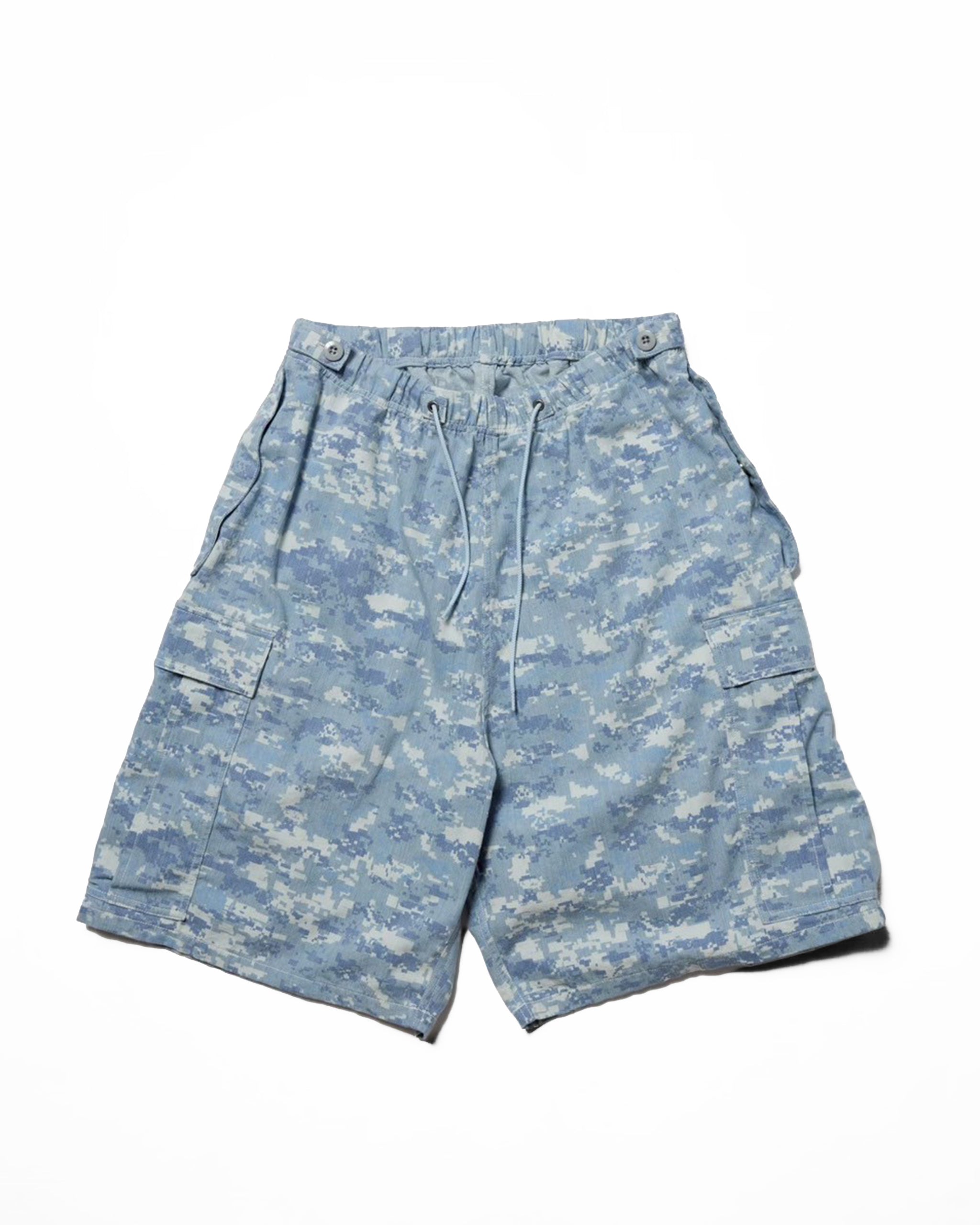 EASY Shorts indigo Degital Camo / Randy-short indigo Degicamo