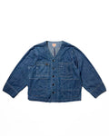 engineer jacket(6.5oz selvedge denim)Pinst★ripe / Yoshi-6.5oz★ (Blue Denim ★Vintagewash)