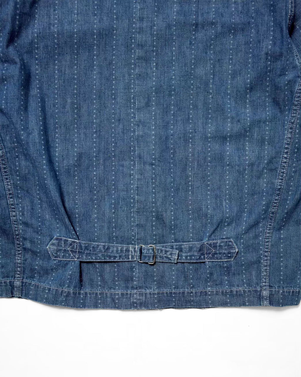 engineer jacket(6.5oz selvedge denim)Pinst★ripe / Yoshi-6.5oz★ (Blue Denim ★Onewash)