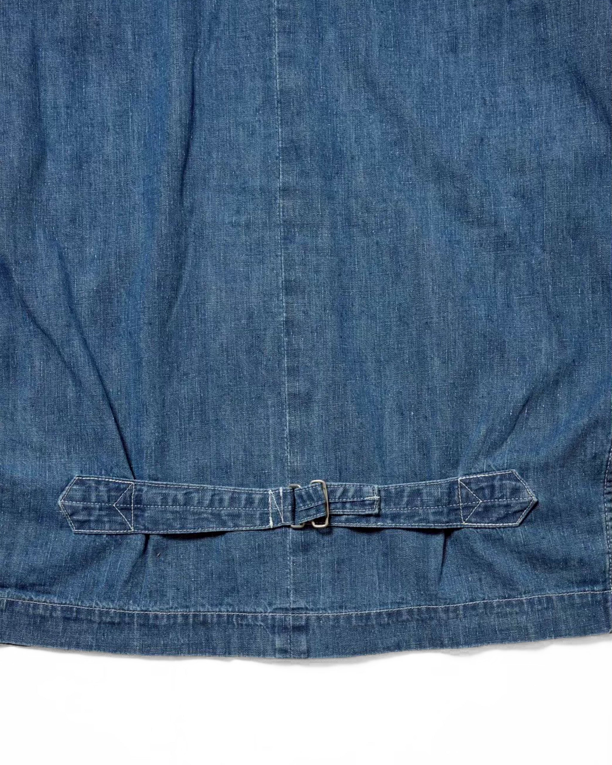engineer jacket(6.5oz selvedge denim) / Yoshi-6.5oz (Blue Denim Onewash)