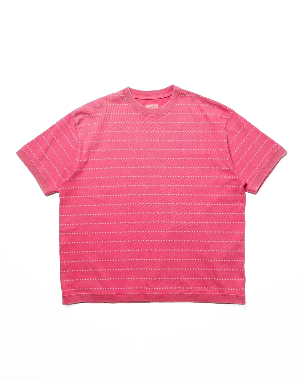 Pin★border T shirt / Boo★  (Red)