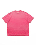 Pin★border T shirt / Boo★  (Red)