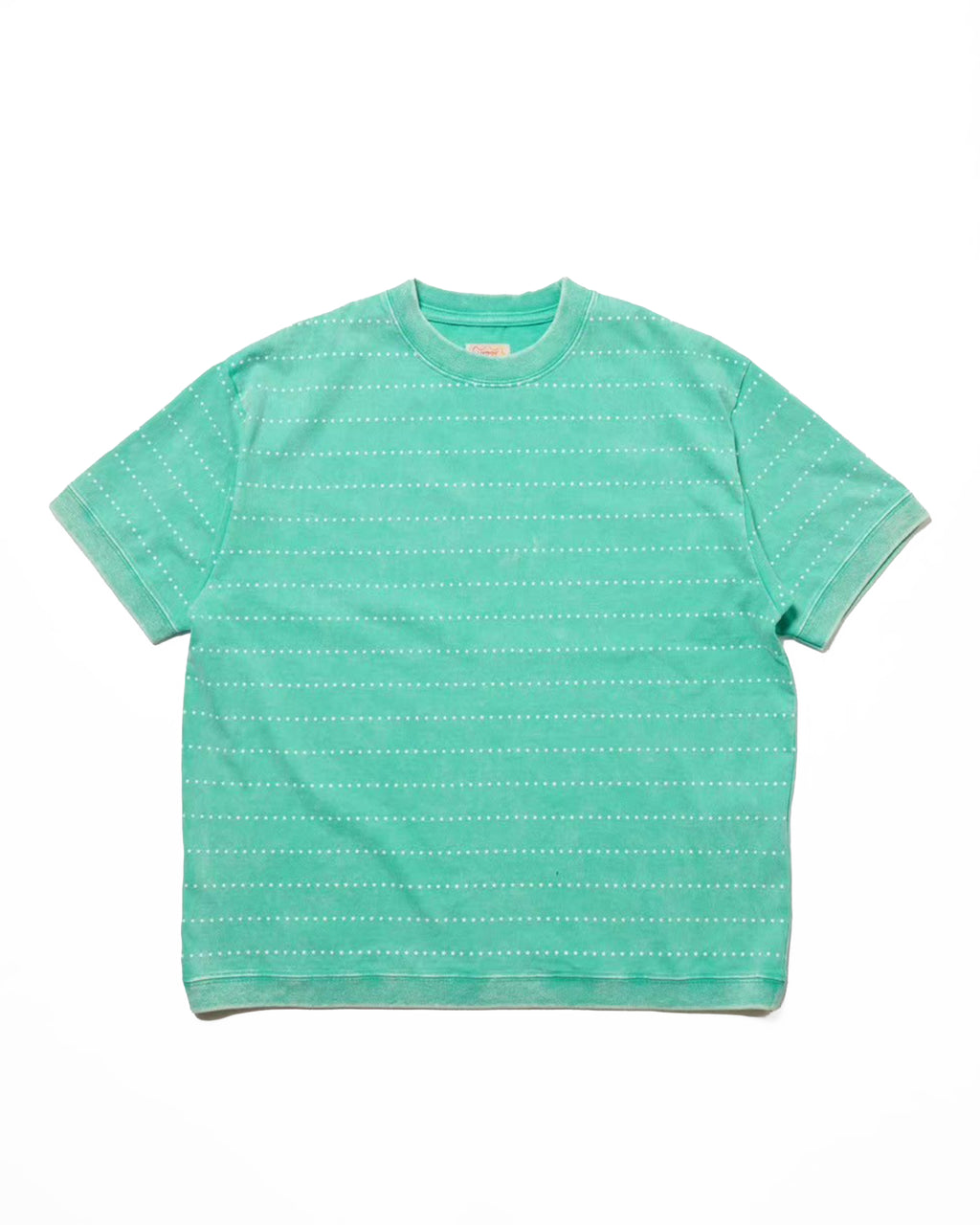 Pin★border T shirt / Boo★  (KINMIYA Blue)