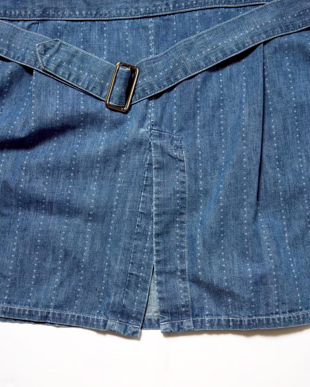 Shop coat(6.5oz selvedge denim)Pinst★ripe / Mario-6.5oz★ (Vintagewash)