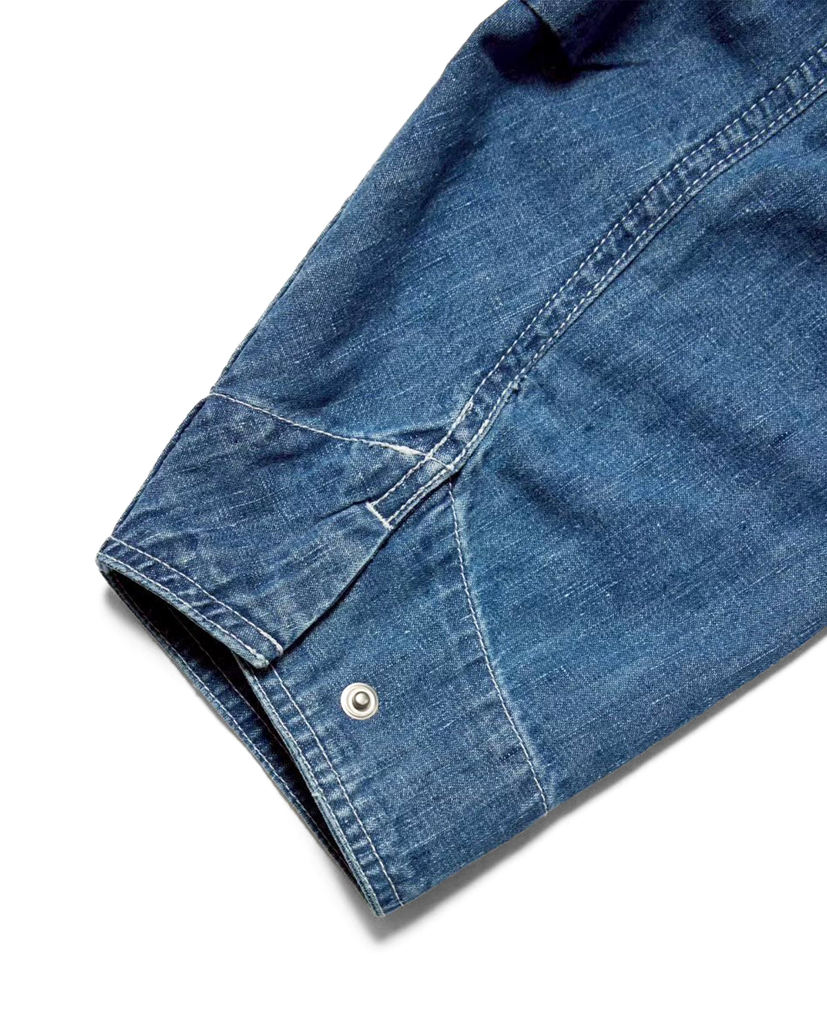 Shop coat(6.5oz selvedge denim) / Mario-6.5oz (Vintagewash)